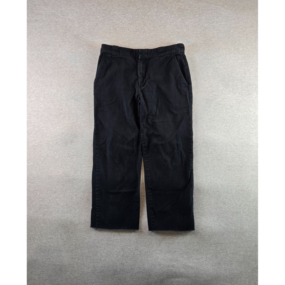 Reformation Work Pant Womens 30 Raw Hem Distressed Made In USA Utility Ankle